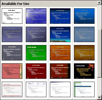 Powerpoint 2003 Themes on Powerpoint Templates