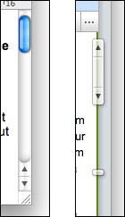 Scrollbars