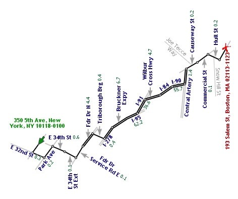 Computer-generated human-readable map