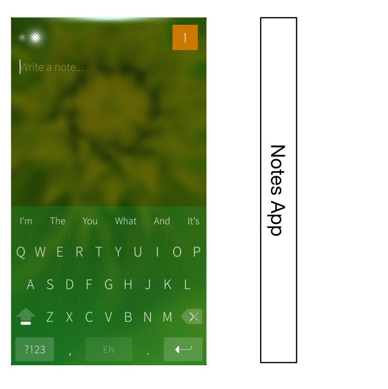 Notes App on Jolla